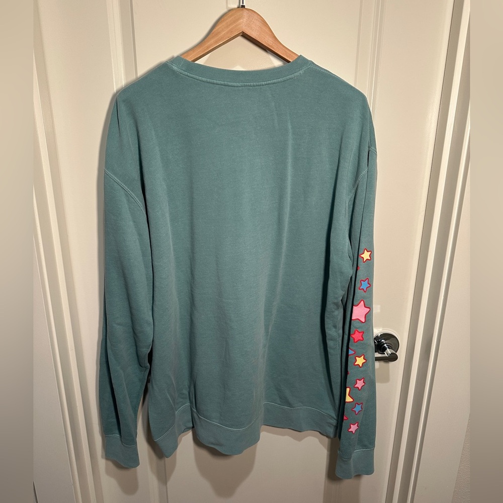 ALI WONG - Comedy Tour Pullover Sweatshirt, 2XL, Teal Green - Picture 3 of 10